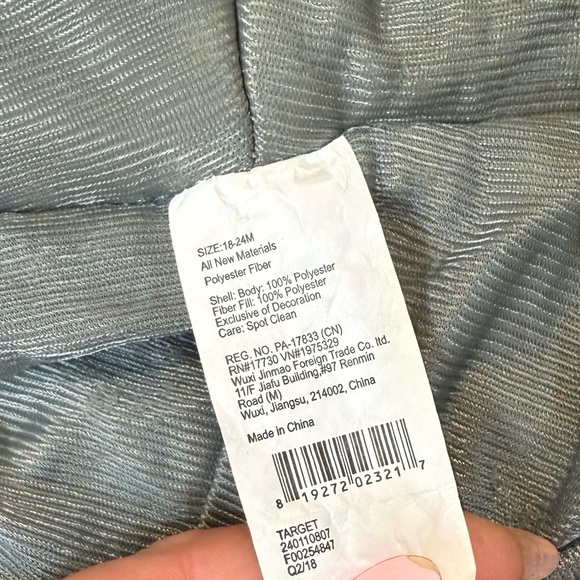 Baby Shark Halloween Costume Infant/Toddler 18-24 Months Target Plush Jumpsuit - Picture 4 of 9